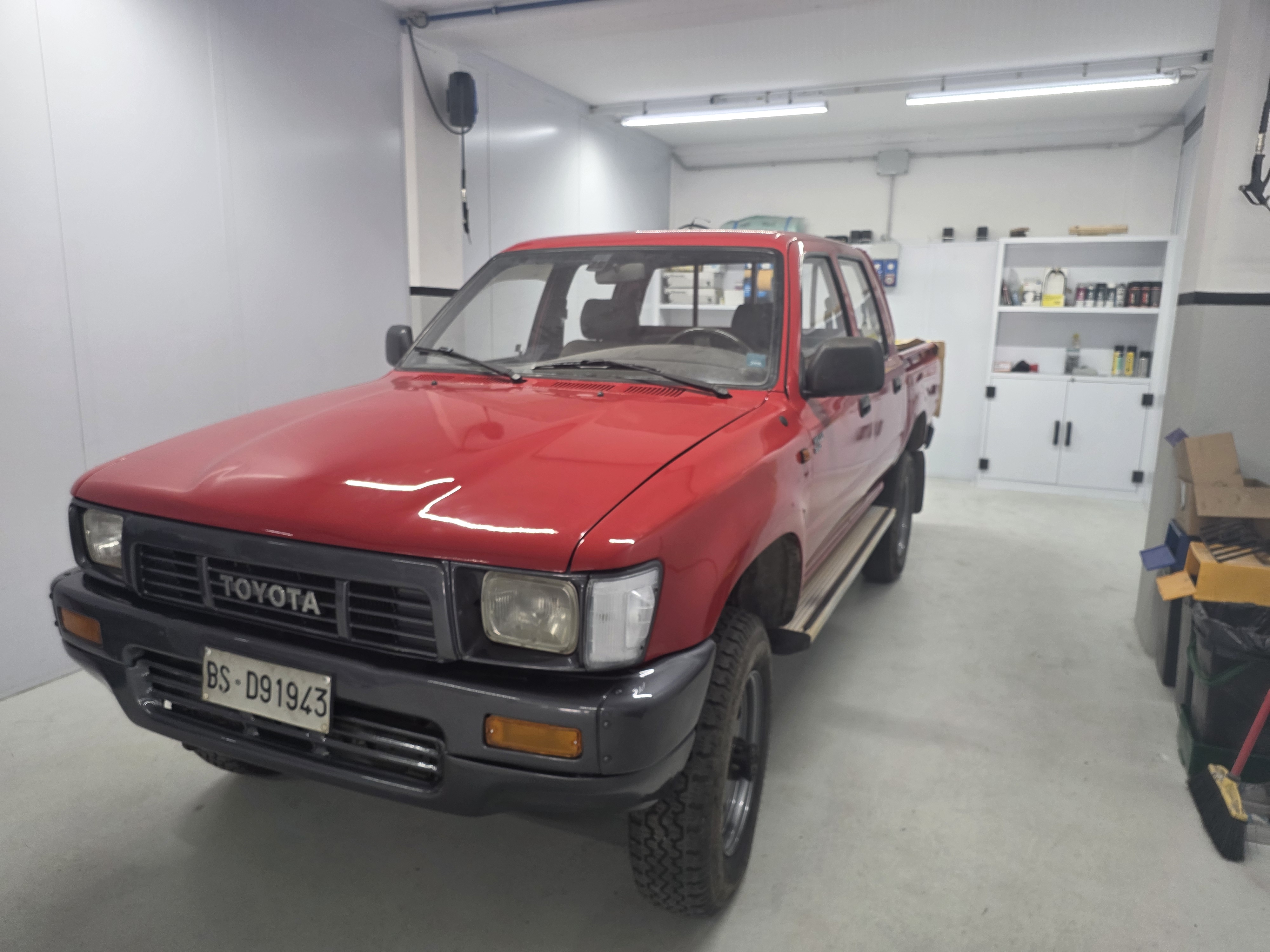 Toyota Hilux 4x4 con ridotte