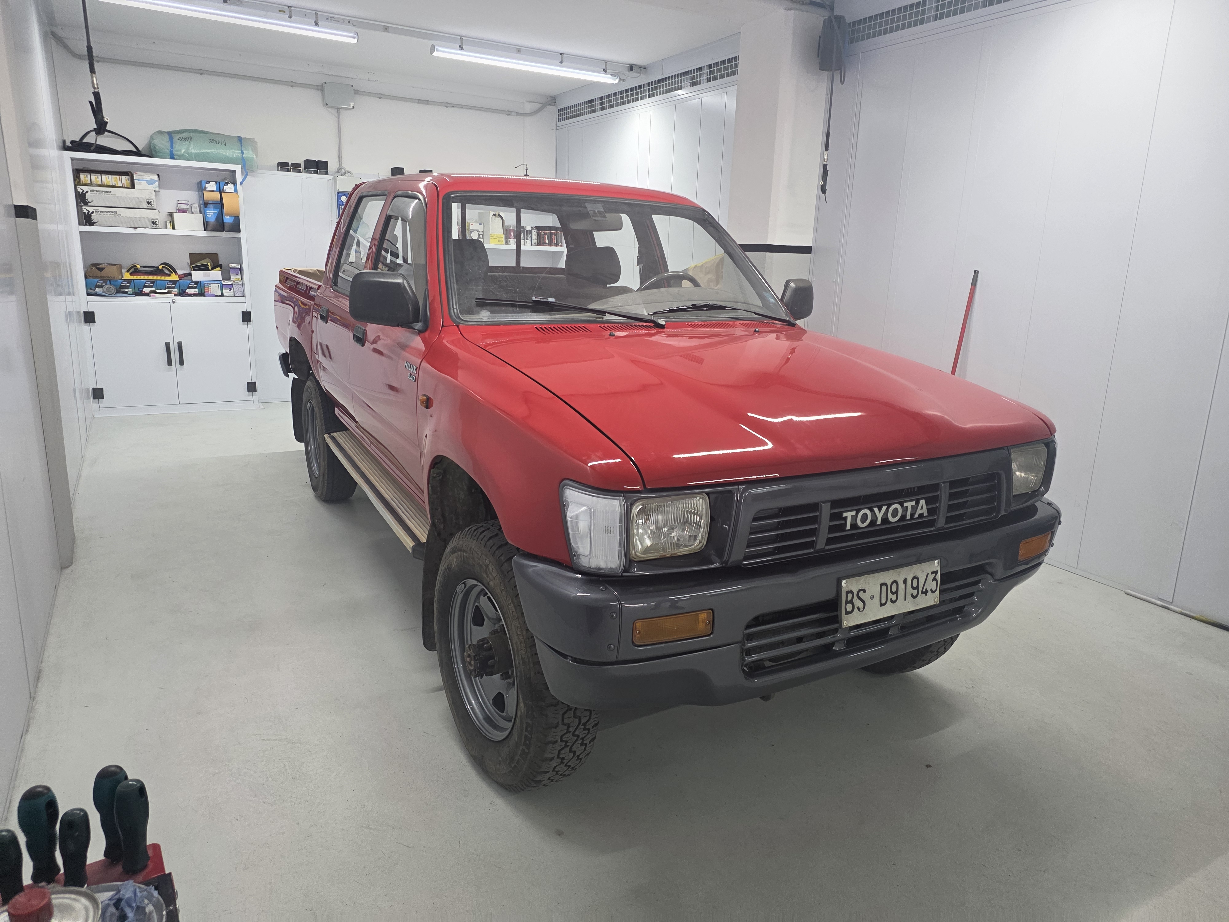 Toyota Hilux 4x4 con ridotte
